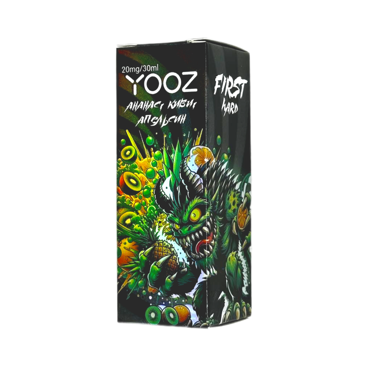 YOOZ Hard Ананас киви апельсин 30мл.
