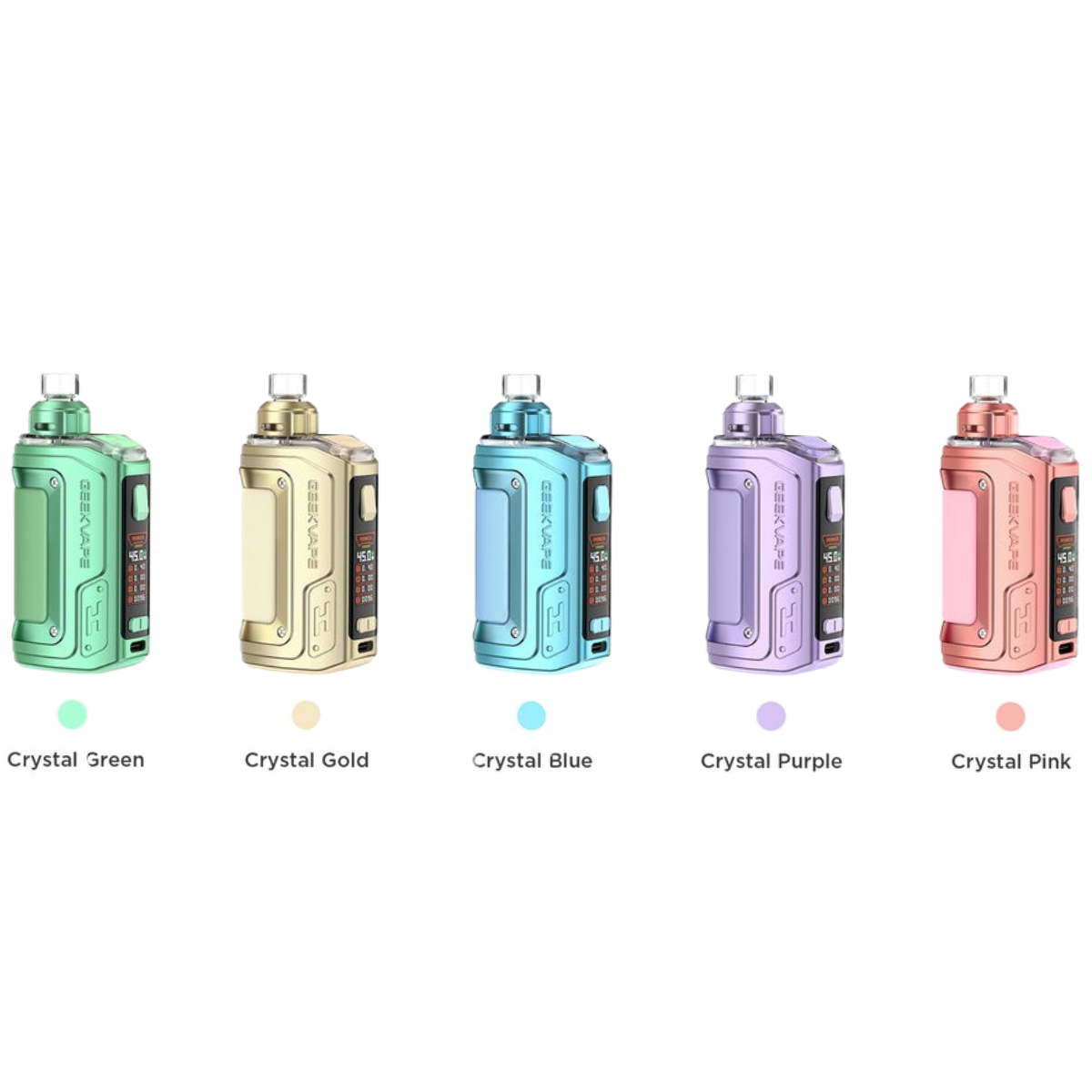 Geek Vape Hero 2 (H45) 1400mAh Crystal Edition Kit Crystal Green