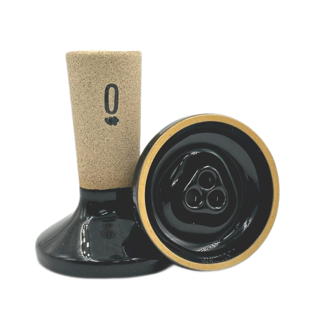 Кальянная чашка керамическая ОБЛАКО TRIO Phunnel черный