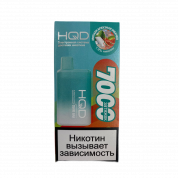 HQD Cuvie BAR 7000 Мятная арбузная жвачка 2%