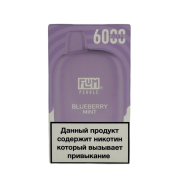FLUM Pebble 6000 Черника мята 2%