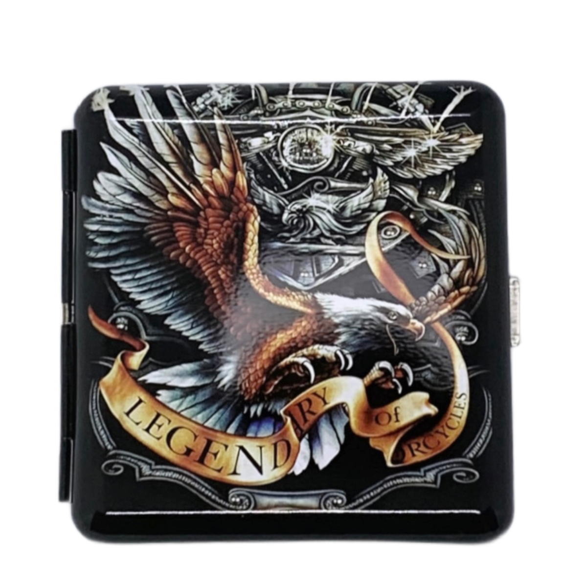 Портсигар Орел цветной р/з (20 сиг.)CCM-29