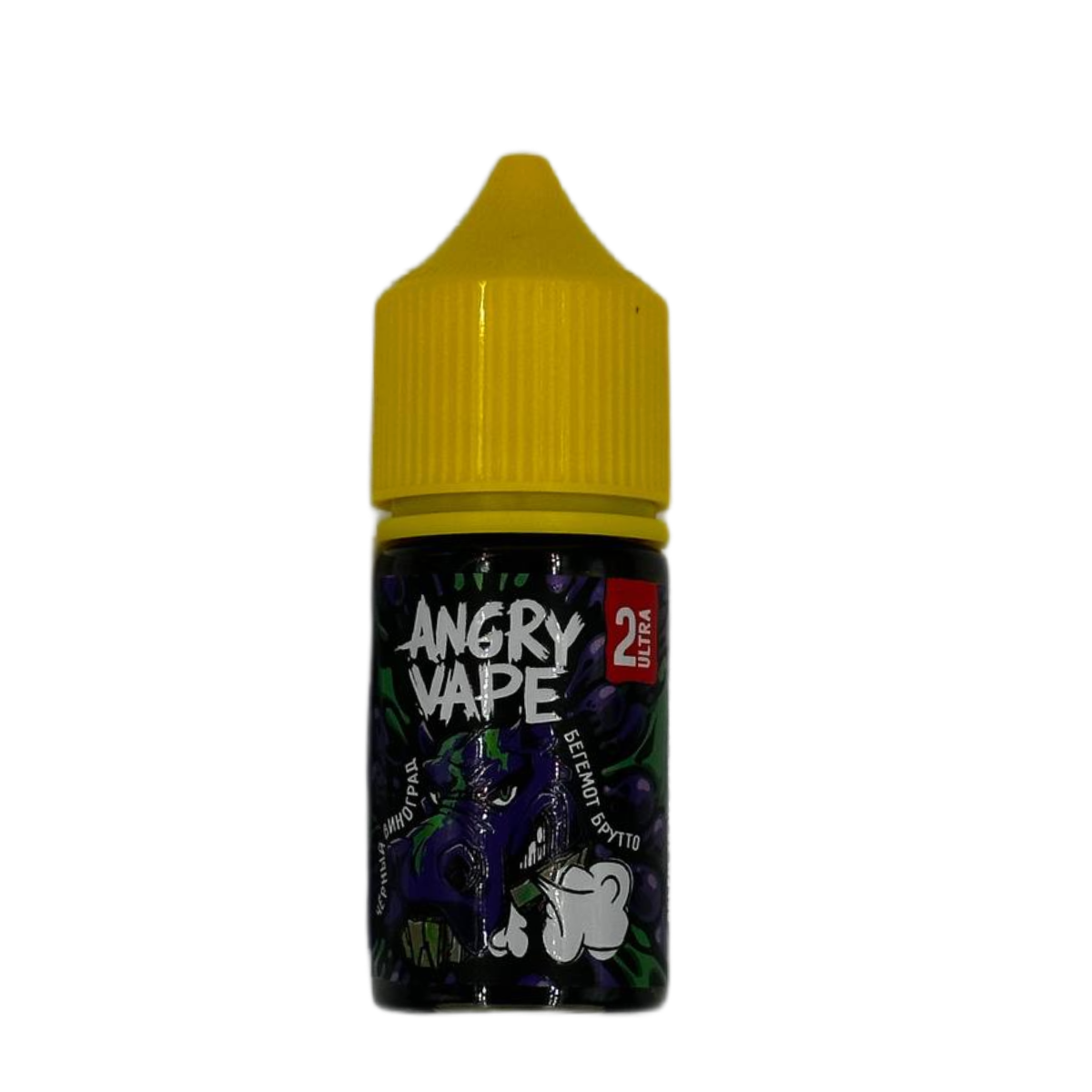 Angry Vape Salt Ultra Бегемот Брутто (черный виноград) 30мл 2%