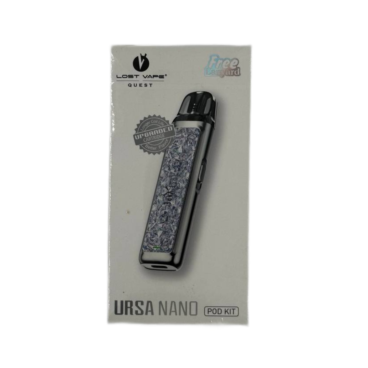 Lost Vape Ursa Nano Pod Kit 800mAh Silver Frost