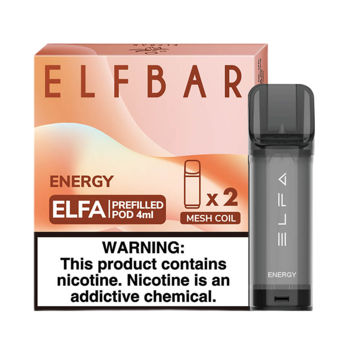 Картридж ELFBAR Энергетик 4мл х 2шт