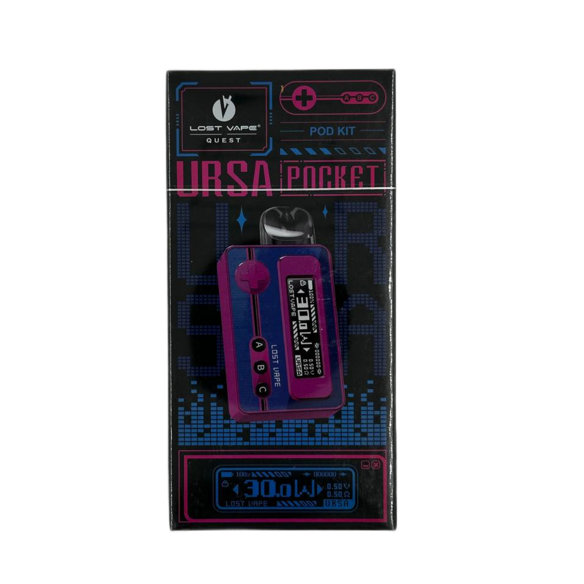 Lost Vape Ursa Pocket 1200mAh Neon Street / Неон