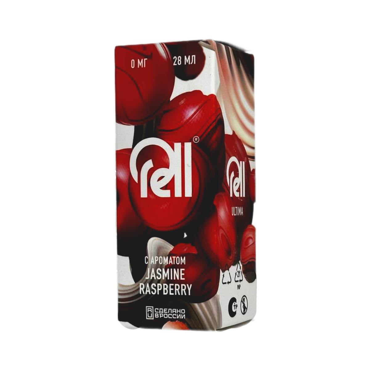 RELL ULTIMA + Nicobooster б/никотина Жасмин малина  30мл.0мг.