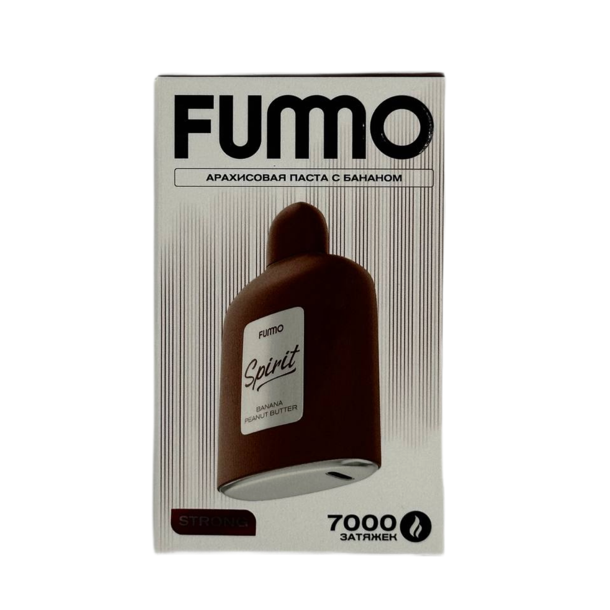 FUMMO SPIRIT 7000 Strong Арахисовая паста с бананом 2%
