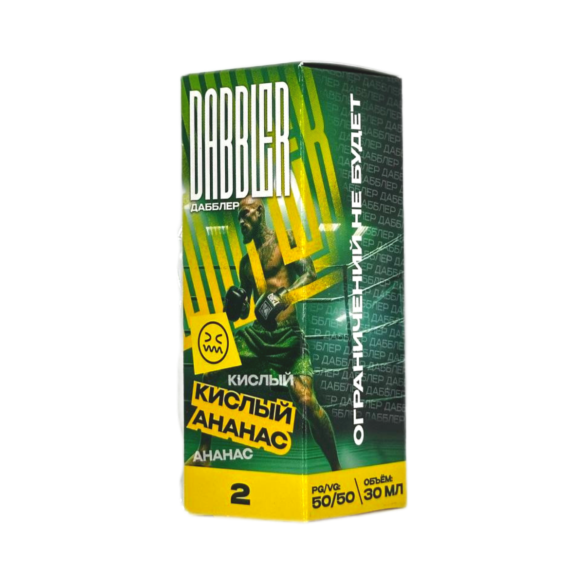 Dabbler Salt chubby 2 Кислый ананас 30мл.20мг.