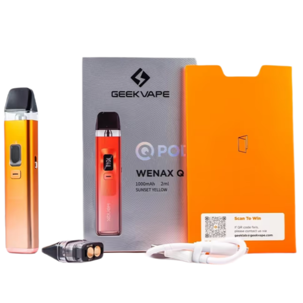 Geek Vape Wenax Q 1000mAh Pod Kit Gradient Violet