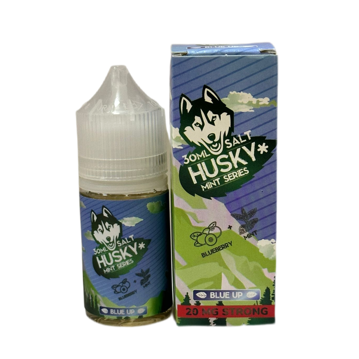HUSKY SALT strong MINT Черника мята 30мл 2%