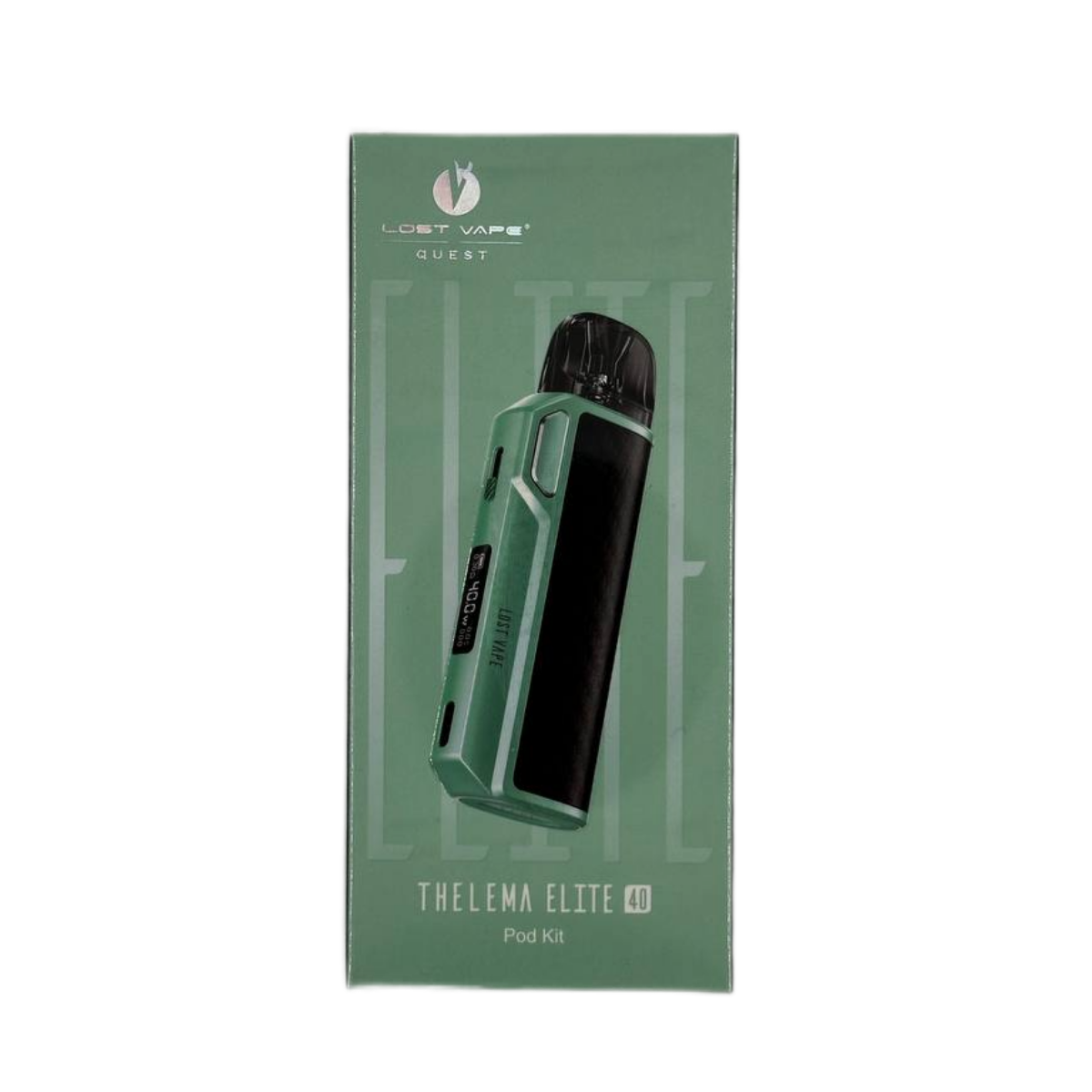Thelema Elite 40 Pod Kit Emerald Carbon