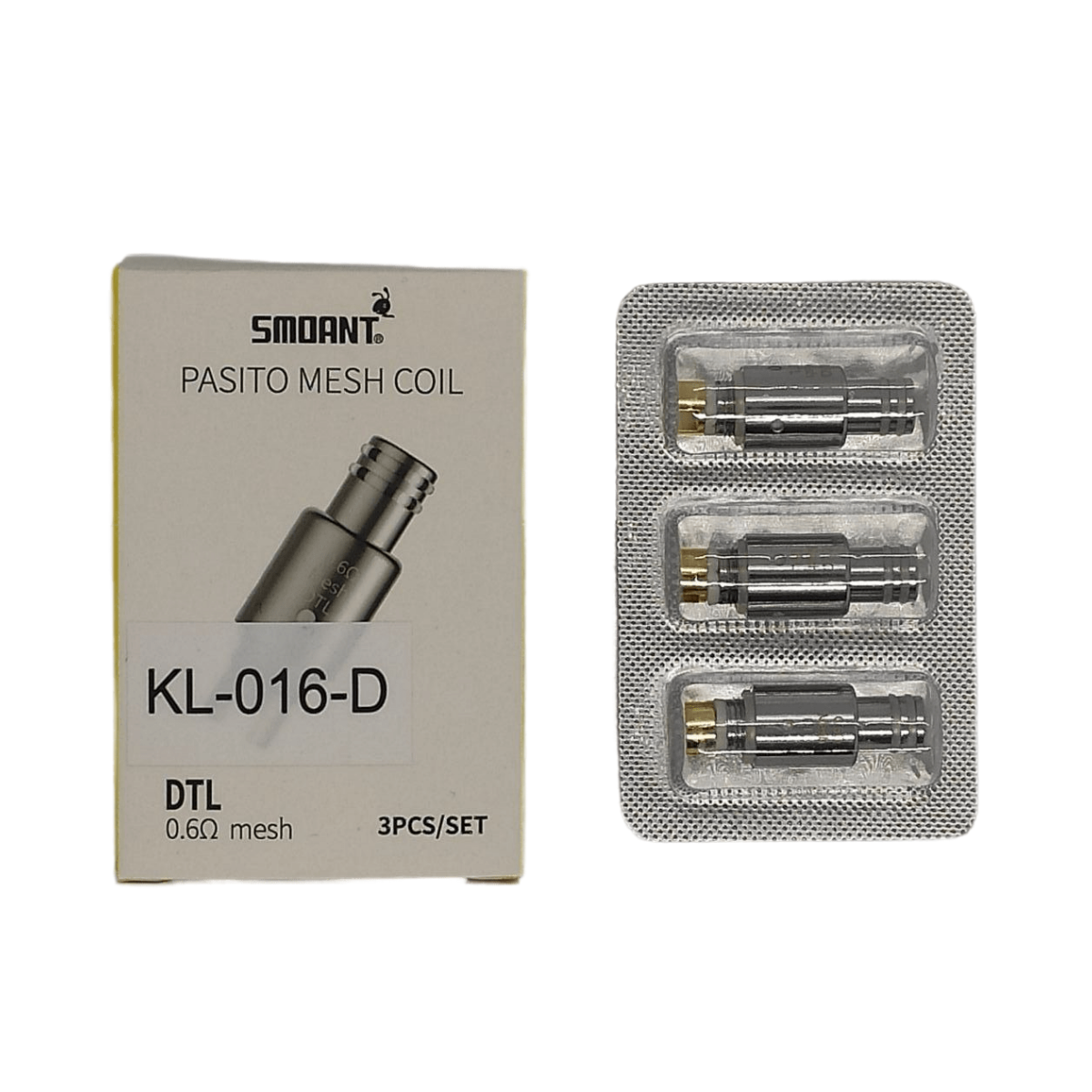 Smoant Pasito Mesh Coil 0.6ohm DTL KL-016-DCOIL (в упак. 3 шт.)