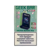 GEEK BAR WATT 20000 Кислое яблоко лед 2%