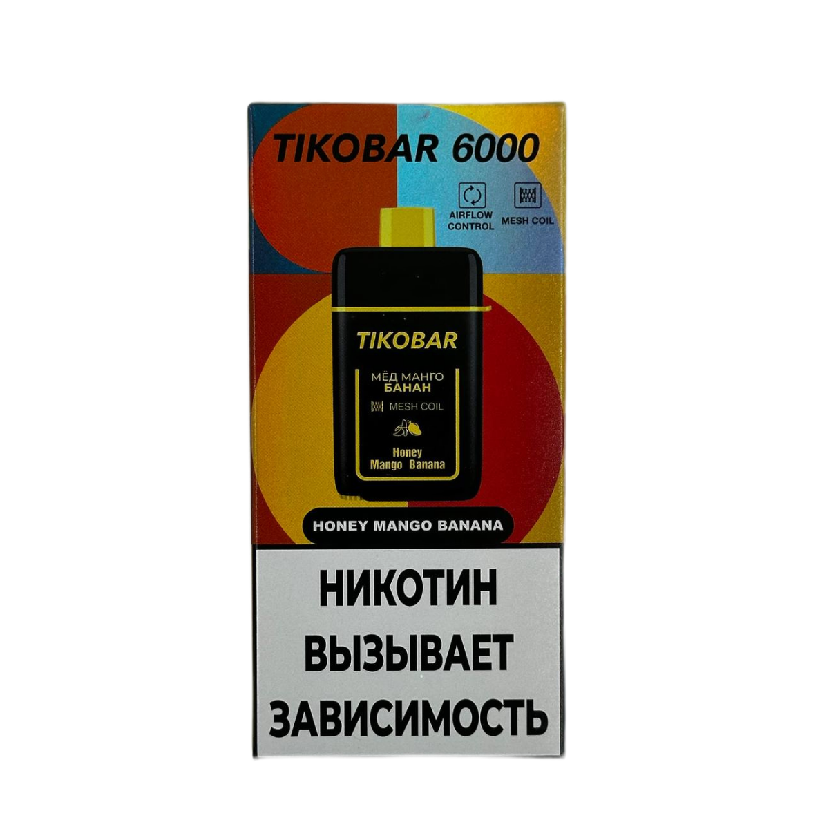 TIKOBAR 6000 Мёд манго банан 2%