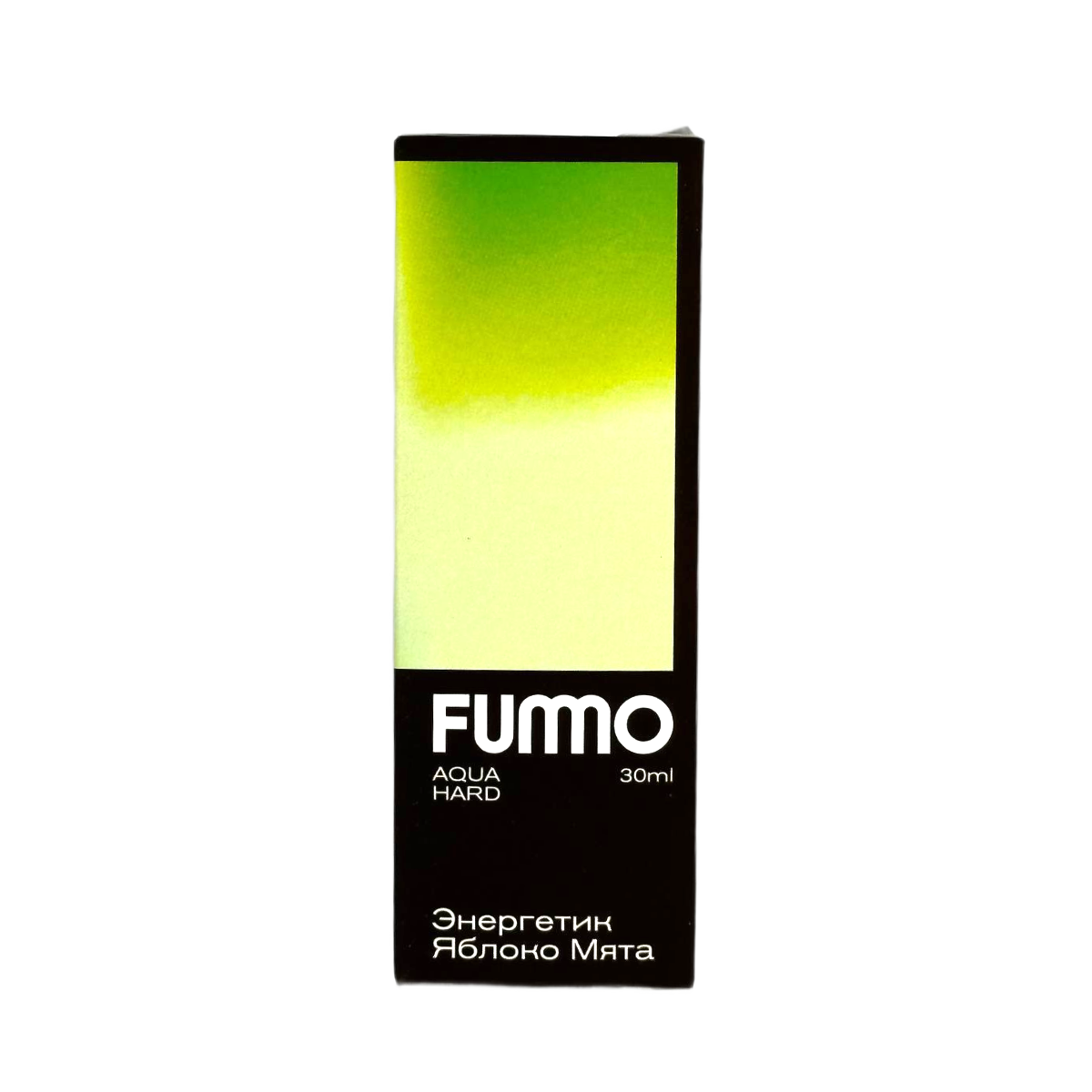 FUMMO AQUA HARD Энергетик яблоко мята 30мл.20мг.