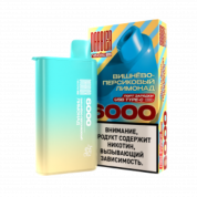 BRUSKO DABBLER 6000 Вишнёво персиковый лимонад 2%