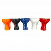 Кальянная чашка TVC силикон/металл цветная