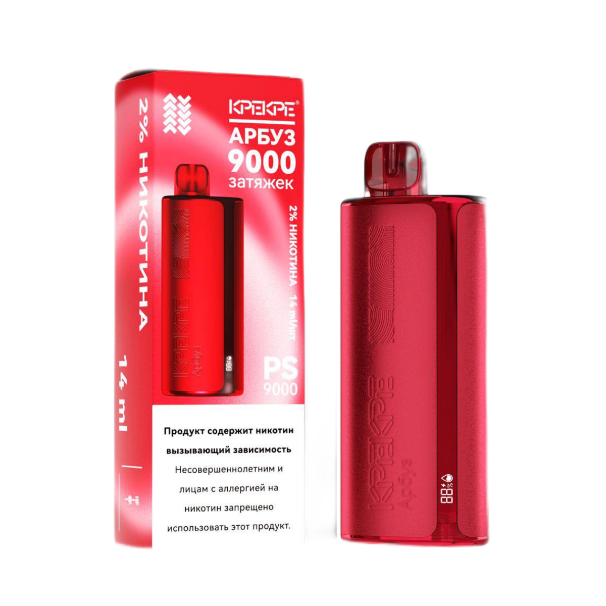 ATTACKER KPEKPE PS 9000 Арбуз 2%