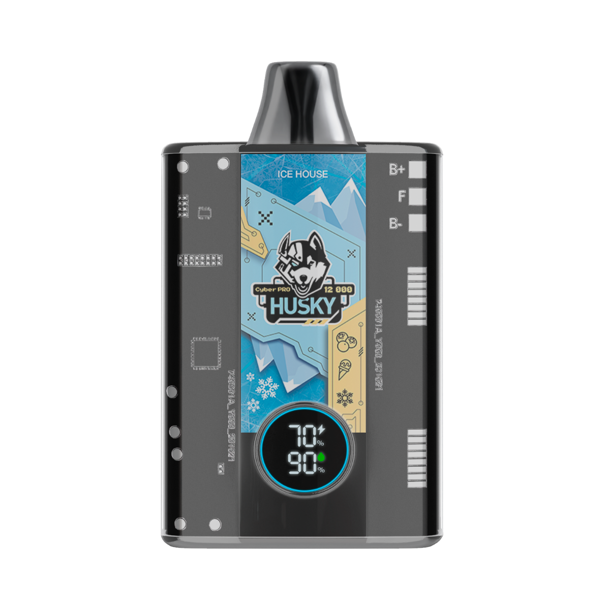 HUSKY CYBER PRO 12000 Черника мороженое лед 2%