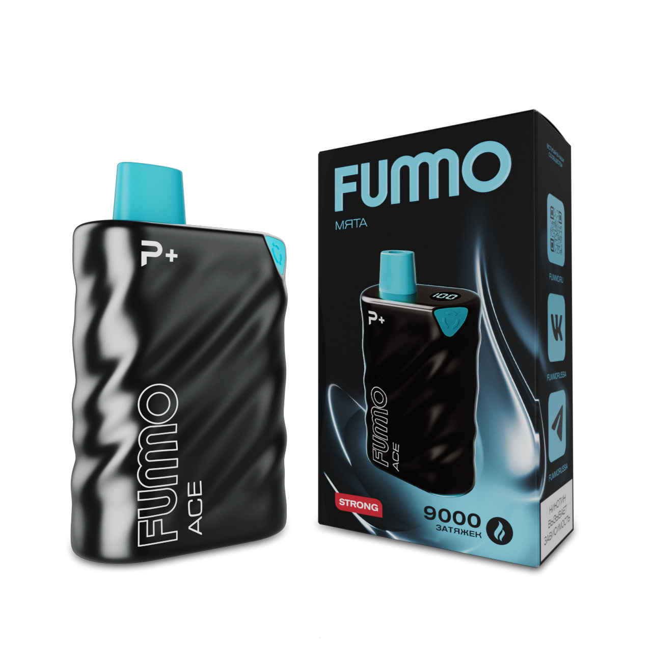 FUMMO ACE 9000 Мята 2%