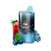 HUSKY CYBER NEW 8000 Черника малина виноград лёд 2%