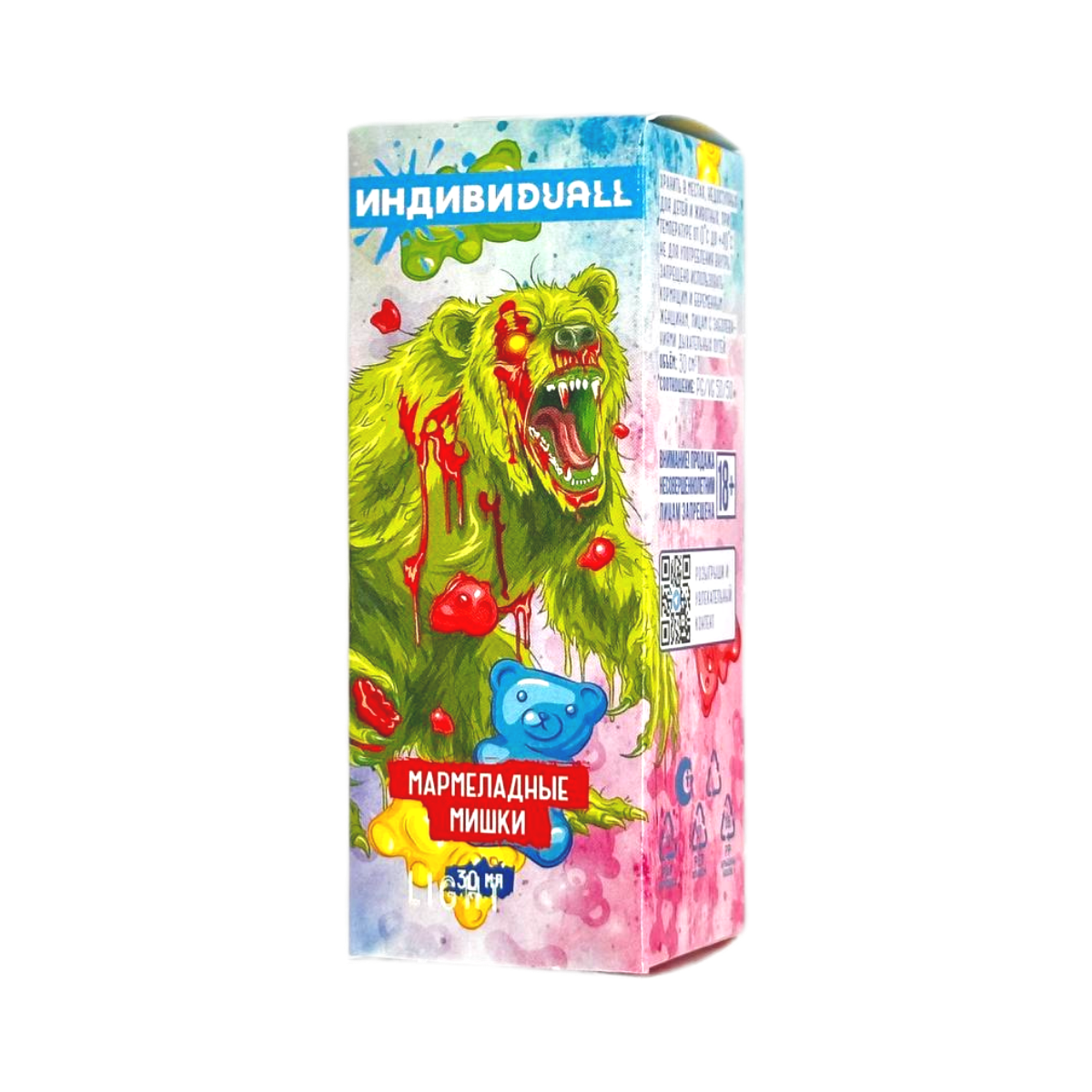 DUALL ИНДИВИДУDUALL Light Мармеладные мишки 30мл.20мг.
