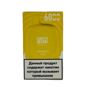 FLUM Pebble 6000 Манго лед 2%