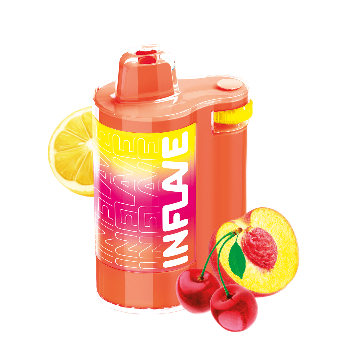 INFLAVE SPIN 8000 Вишня лимон персик 2%