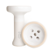 Кальянная чашка керамическая ОБЛАКО ДУША BLACK (белый)