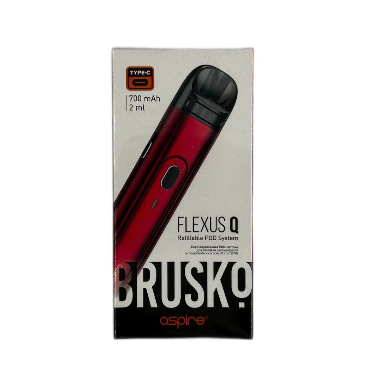 BRUSKO FLEXUS Q 700mAh Красный