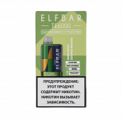 ELFBAR 6000 TE Киви арбуз зеленое яблоко 2%