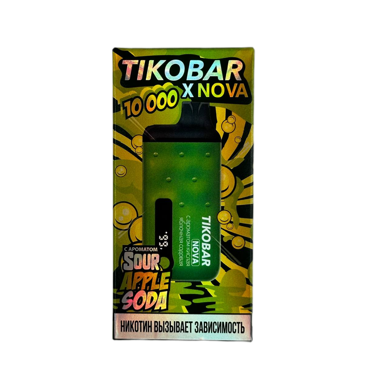 TIKOBAR 10000 NOVA Кислая яблочная содовая 2%