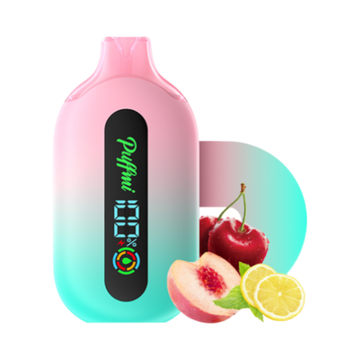 PUFFMI PURE 12000 Вишня персик лимон 2%