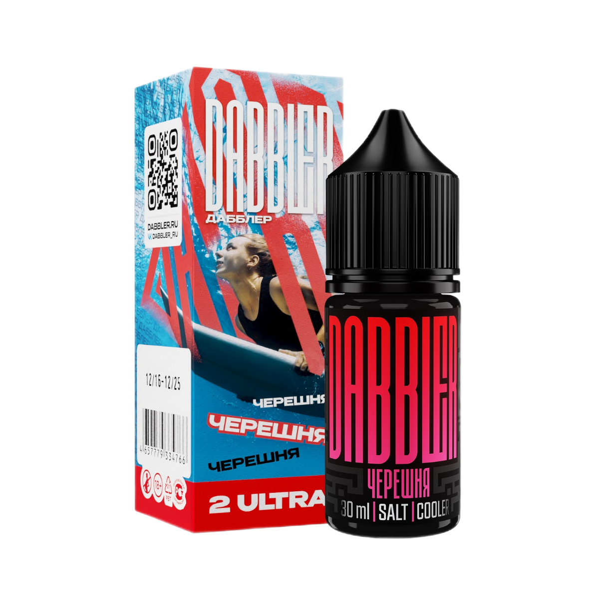 Dabbler Salt chubby Черешня 30мл 2 ultra