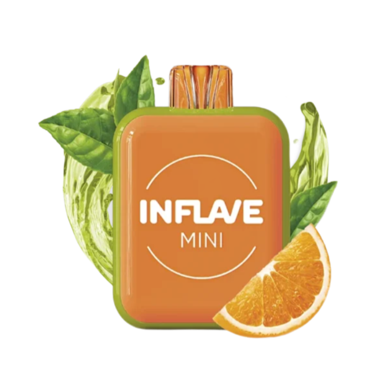 INFLAVE MINI 1000 Зеленый чай апельсин 2%