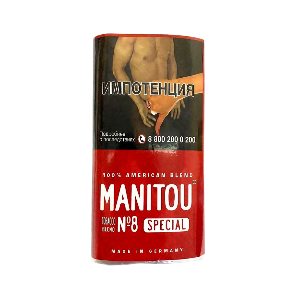 Табак сиг. MANITOU № 8 RED AB Spec 30 гр.