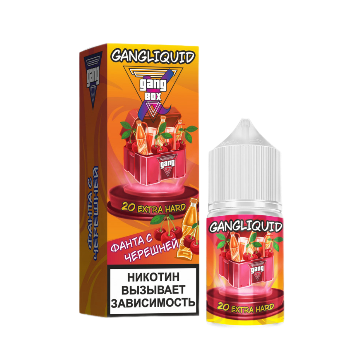 GANG XBOX Фанта с черешней 30мл 2%
