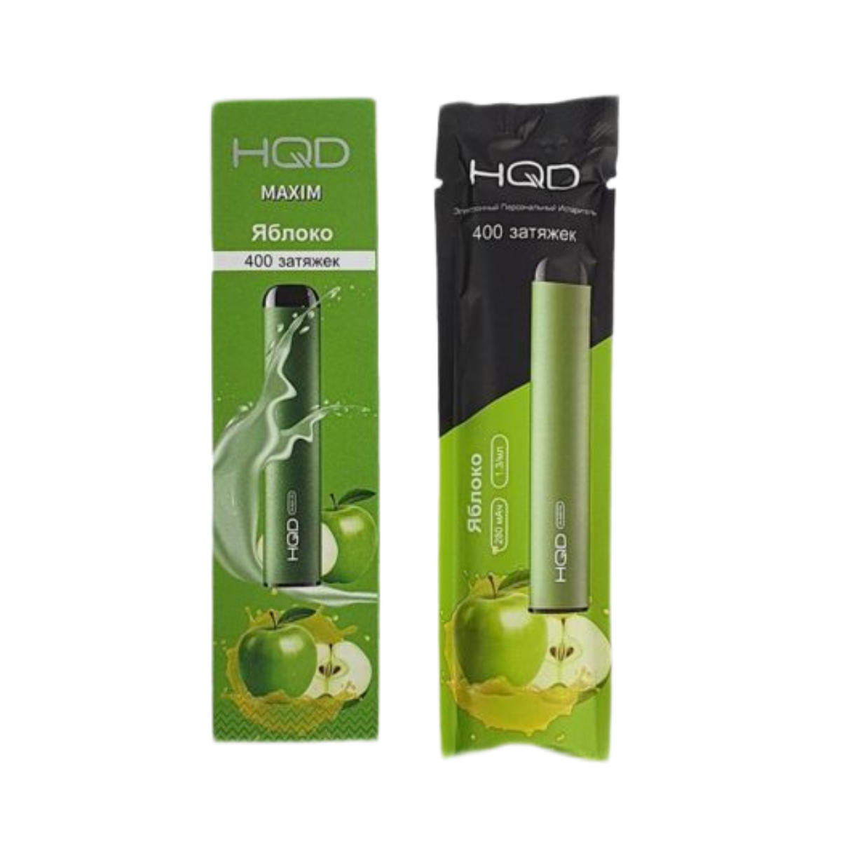 HQD MAXIM Яблоко 400 2%