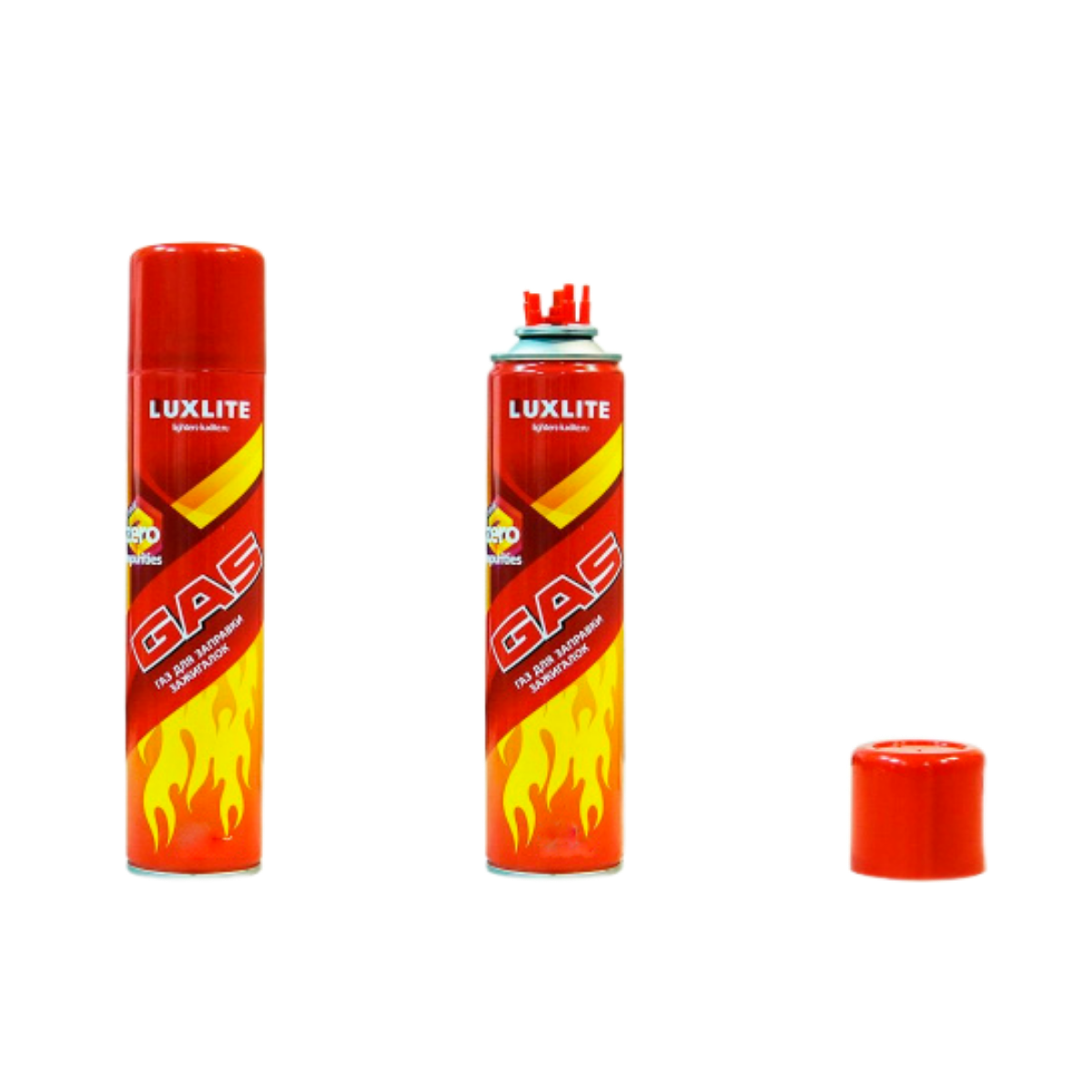 Газ. Luxilite XHC 005 (250 мл.) красн.