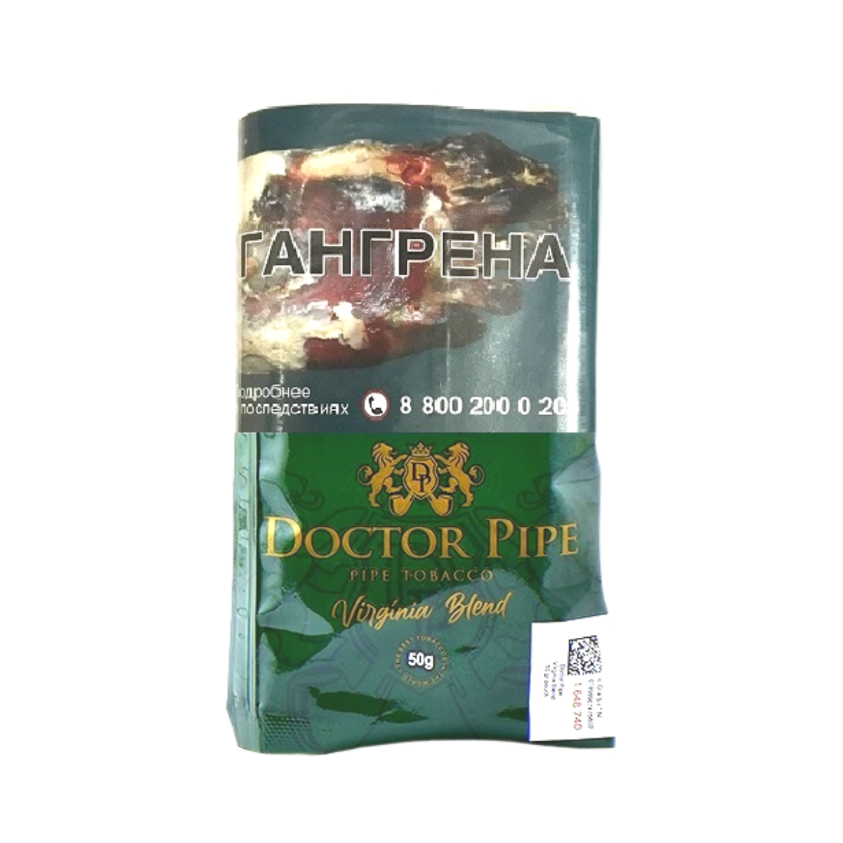 Табак труб. DOCTOR PIPE Virginia Blend 50 гр.