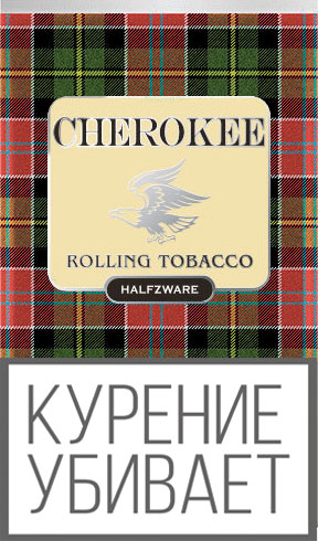ТАБАК сиг. CHEROKEE HalfZware тонкорез.(кисет 25гр.)