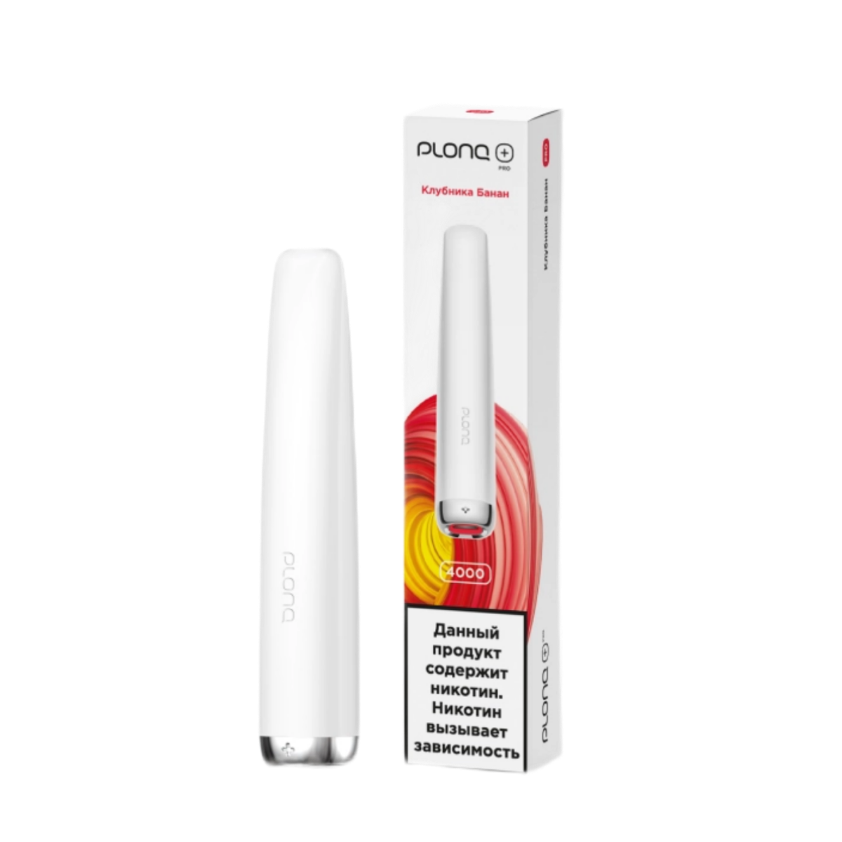 PLONQ PLUS PRO 4000 Клубника банан 2%