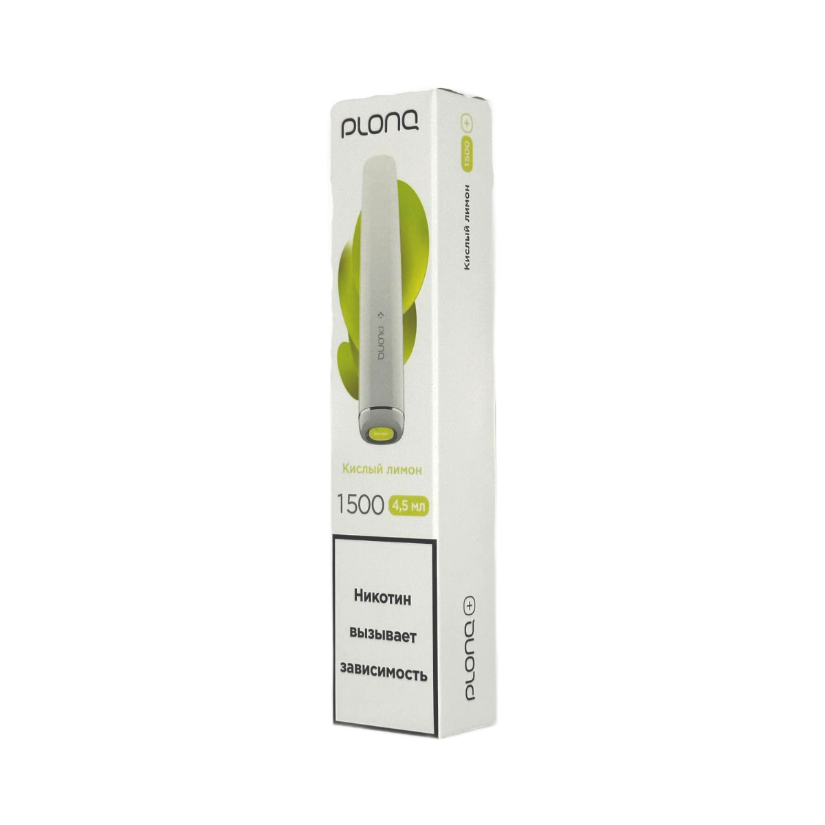 PLONQ PLUS 1500 Кислый лимон 2%