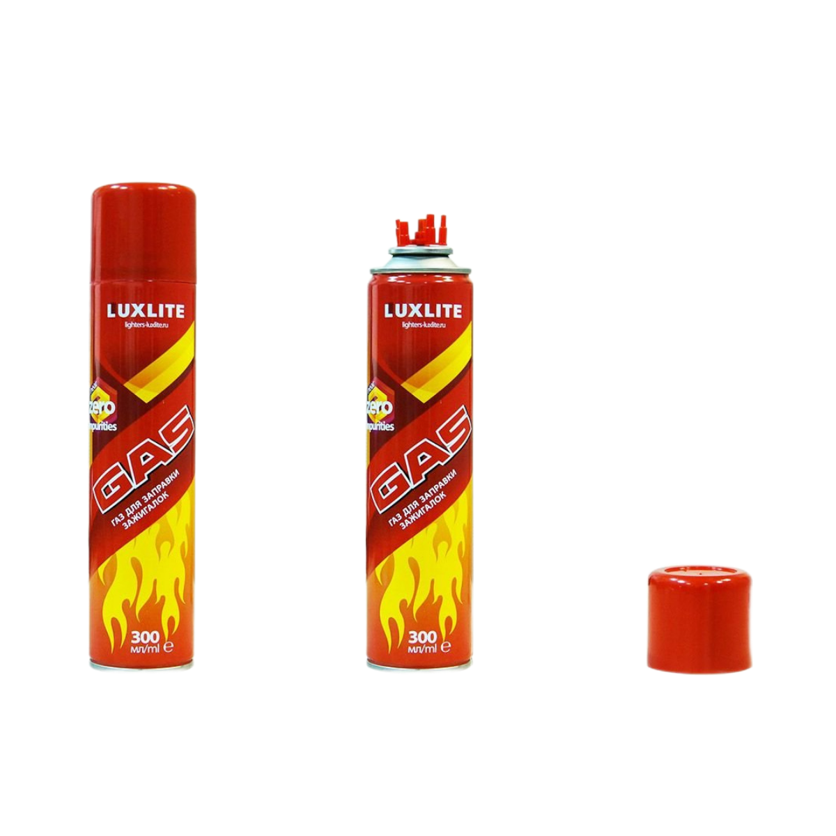 Газ. Luxlite XHC 006 (300 мл.) крас.