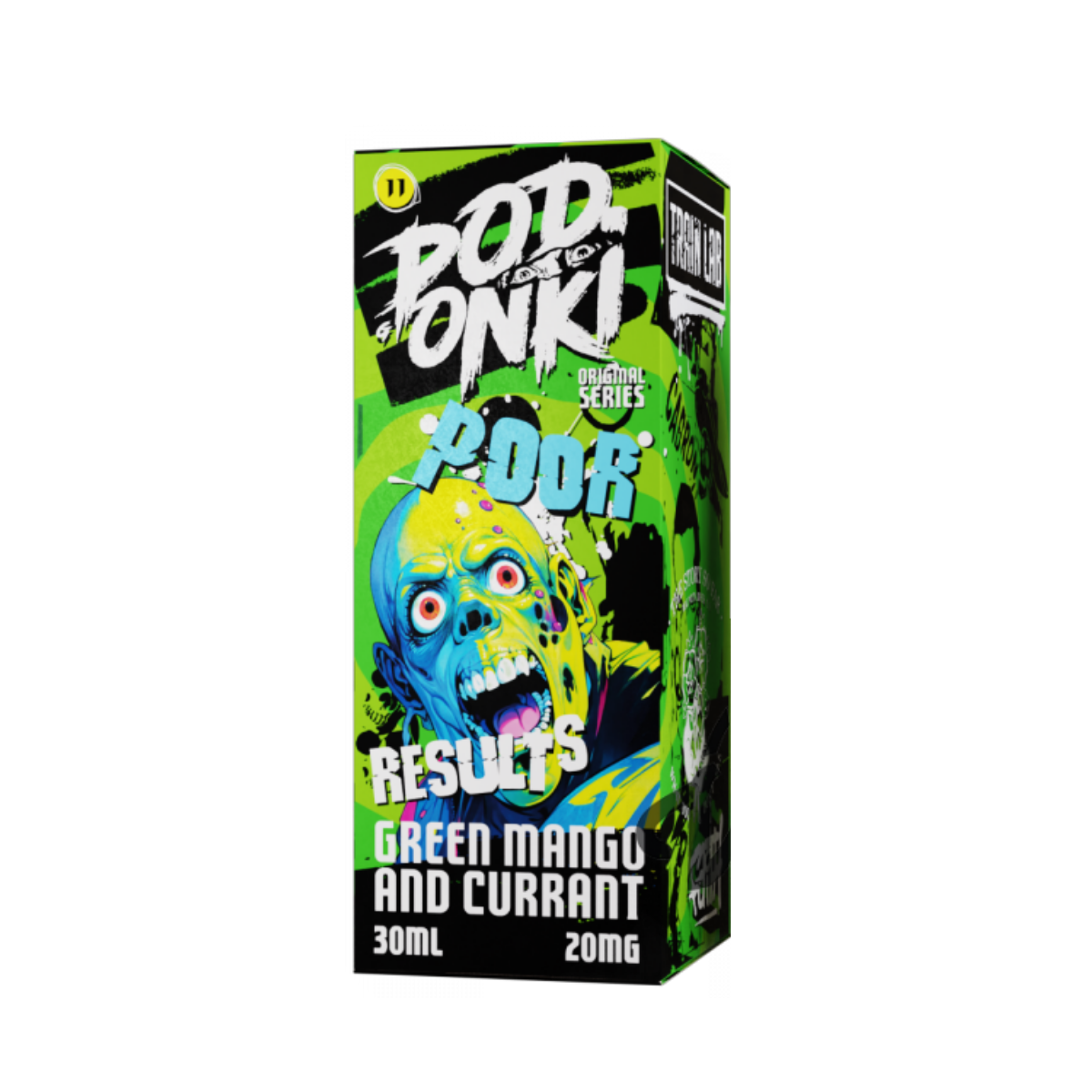 POD ONKI Poor results (Зеленое манго и смородина)  30мл. 2%