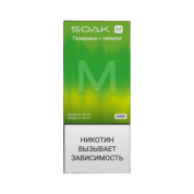 SOAK M NEW 6000 Газировка с лаймом 2%