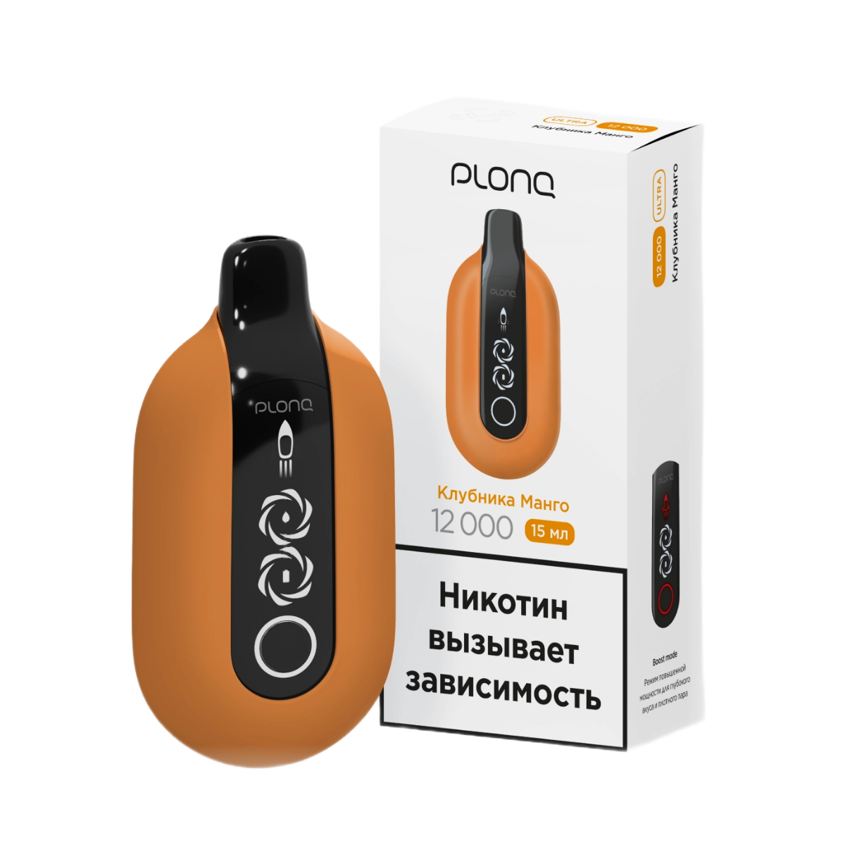 PLONQ ULTRA 12000 Клубника манго 2%