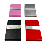 Портсигар TVC искусственная кожа нано на магните 14 сигарет