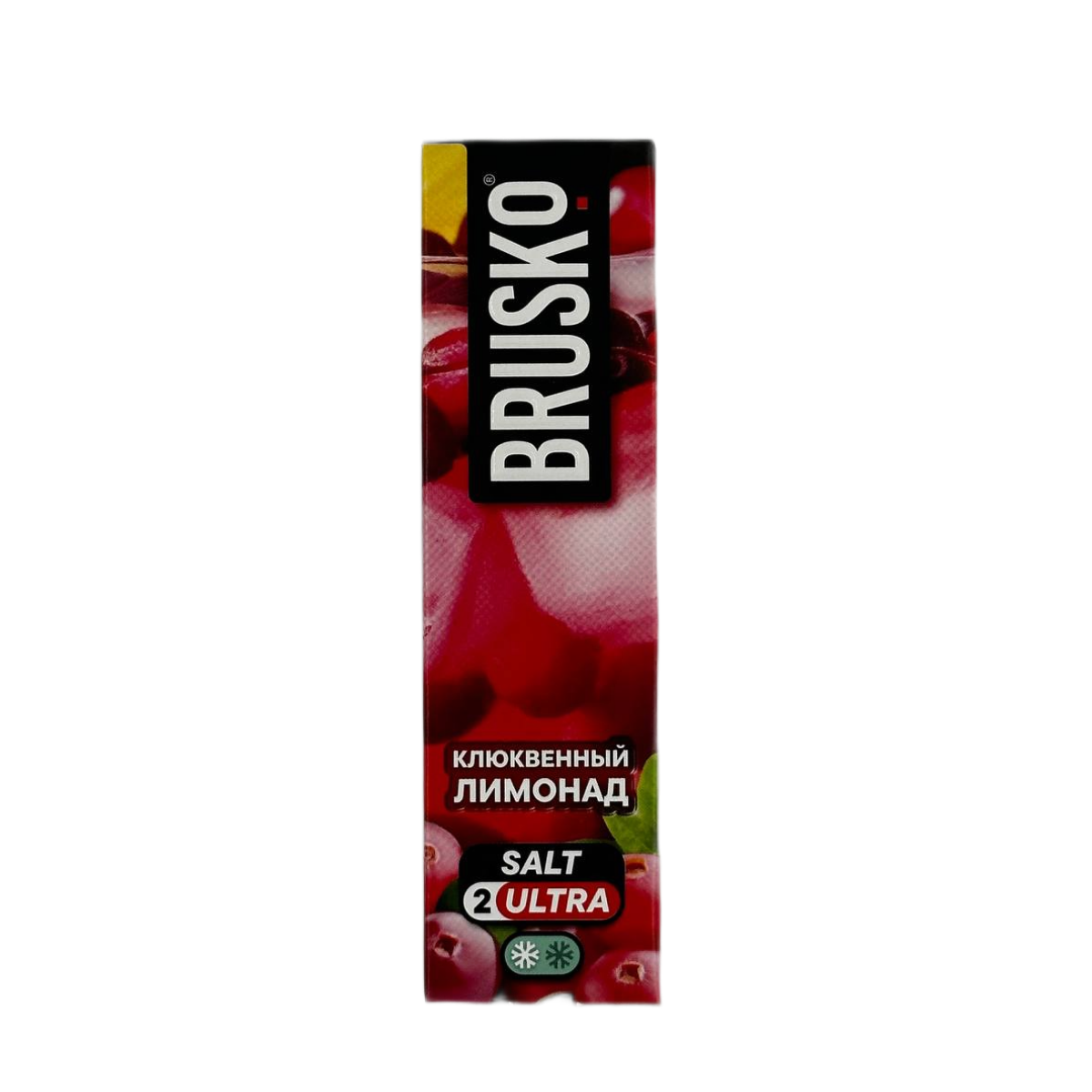 Brusko Salt (Chubby) ultra Клюквенный лимонад 35мл.20мг.